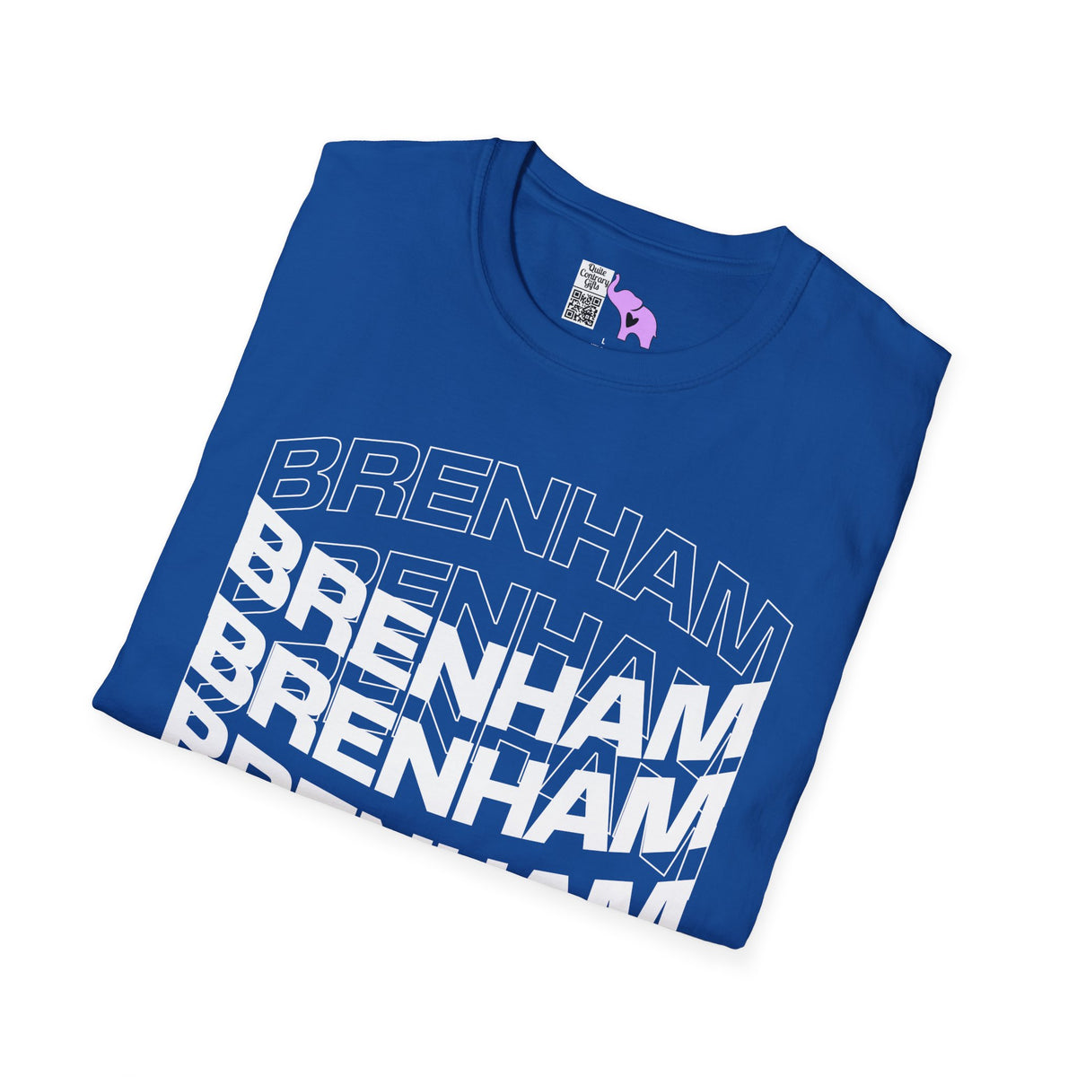 Brenham (Triple Arched) Texas Adult T-shirt