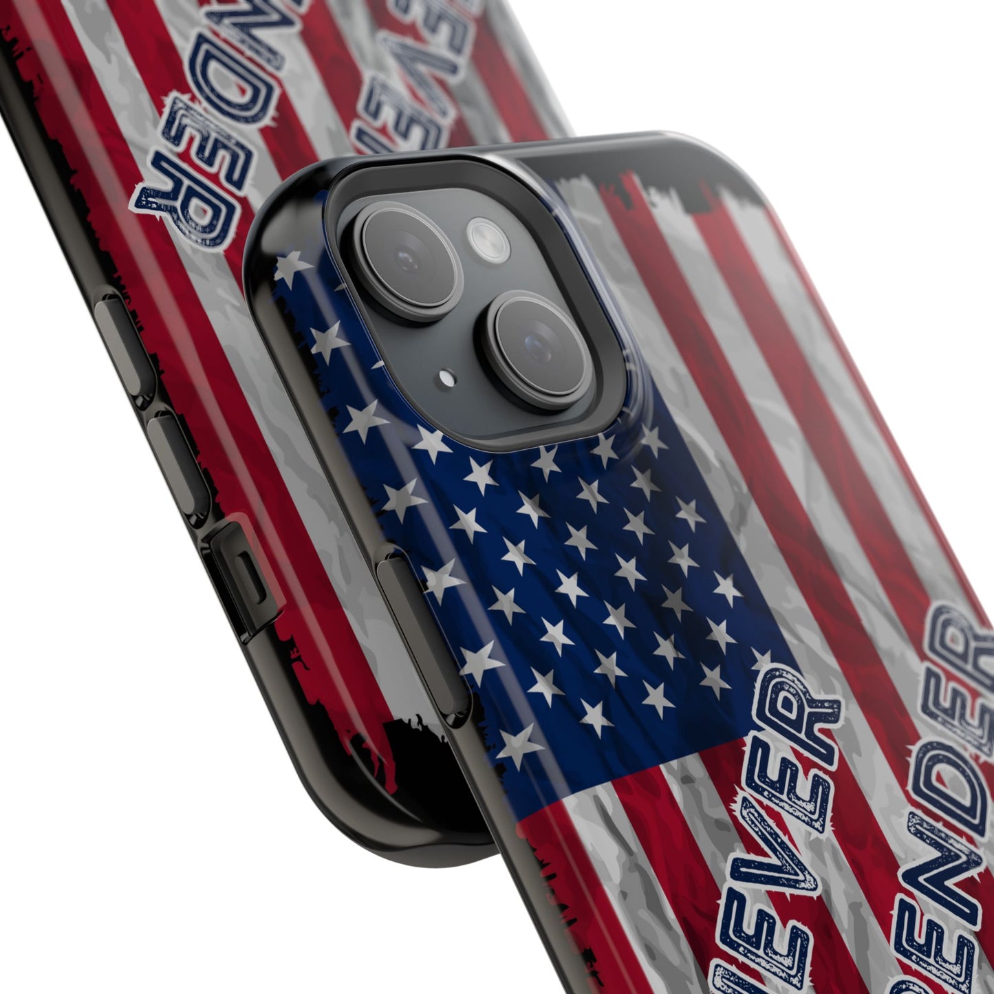 Never Surrender American Flag Impact-Resistant Cases