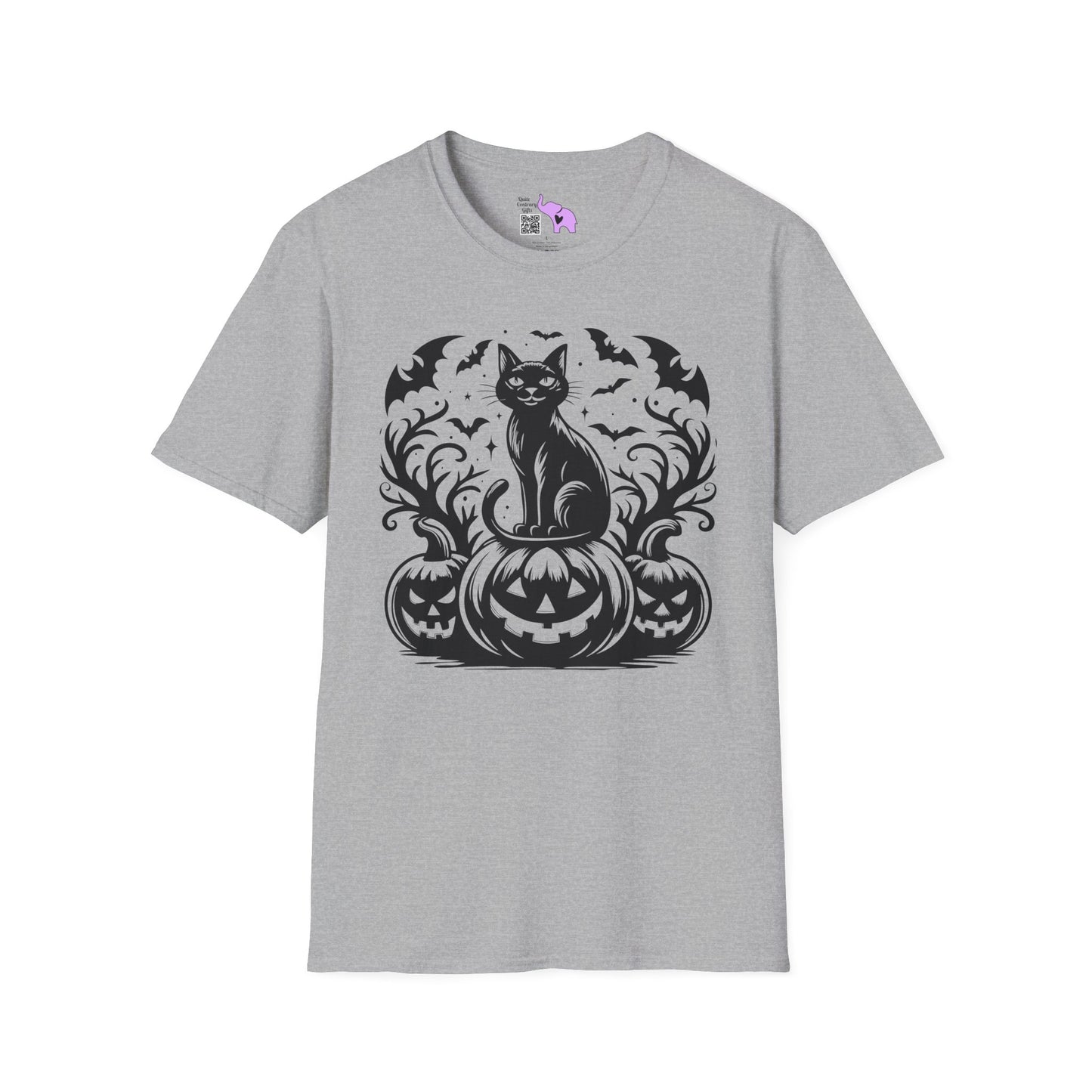 Whiskers at Witching Hour Adult T-shirt