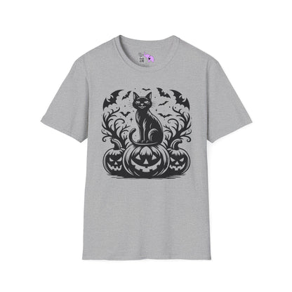 Whiskers at Witching Hour Adult T-shirt