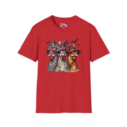 Spooky Chickens (2) Adult T-shirt
