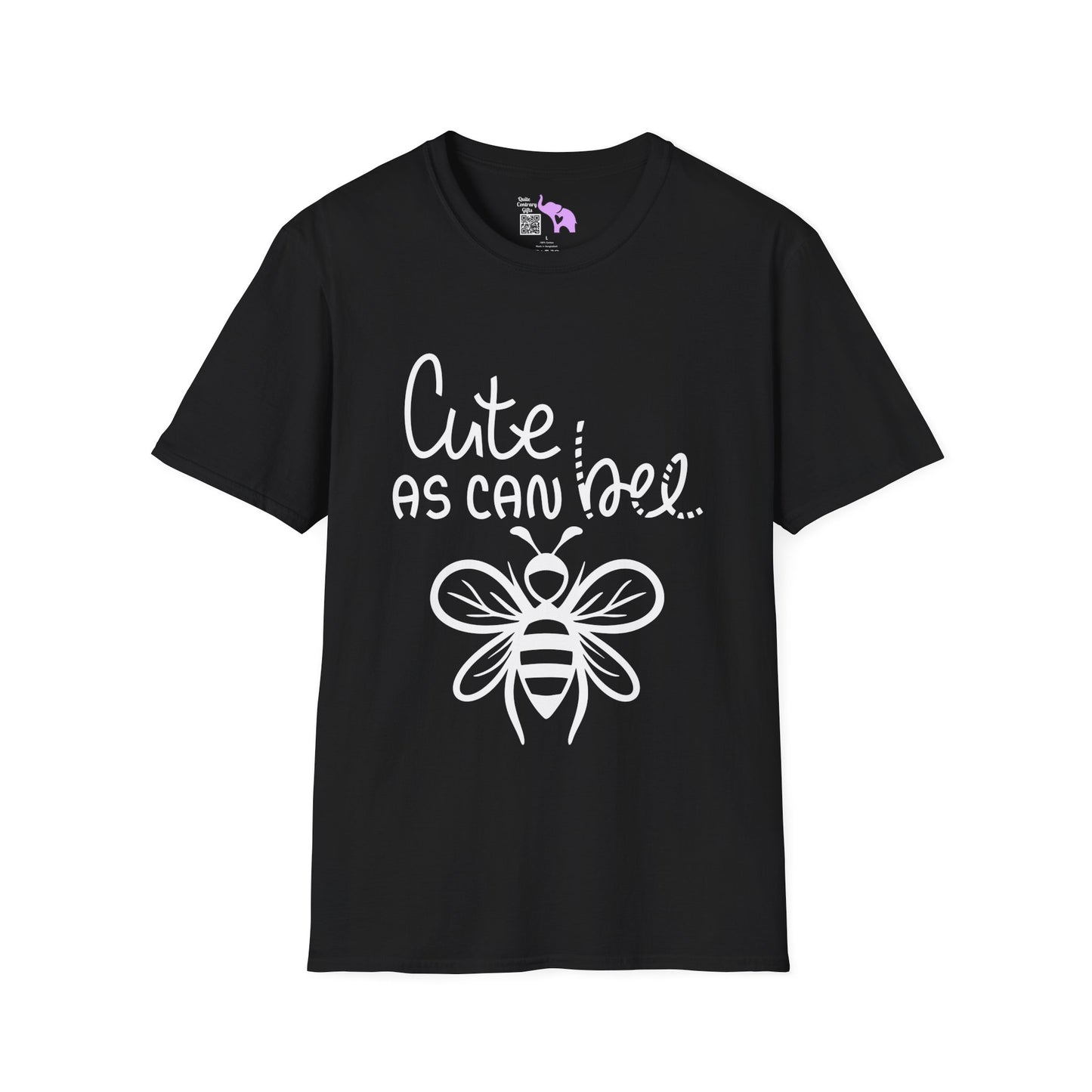 Cute As Can Bee Adult T-shirt