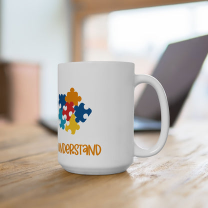 Autism Accept Love Understand Ceramic Mug, (11oz, 15oz)