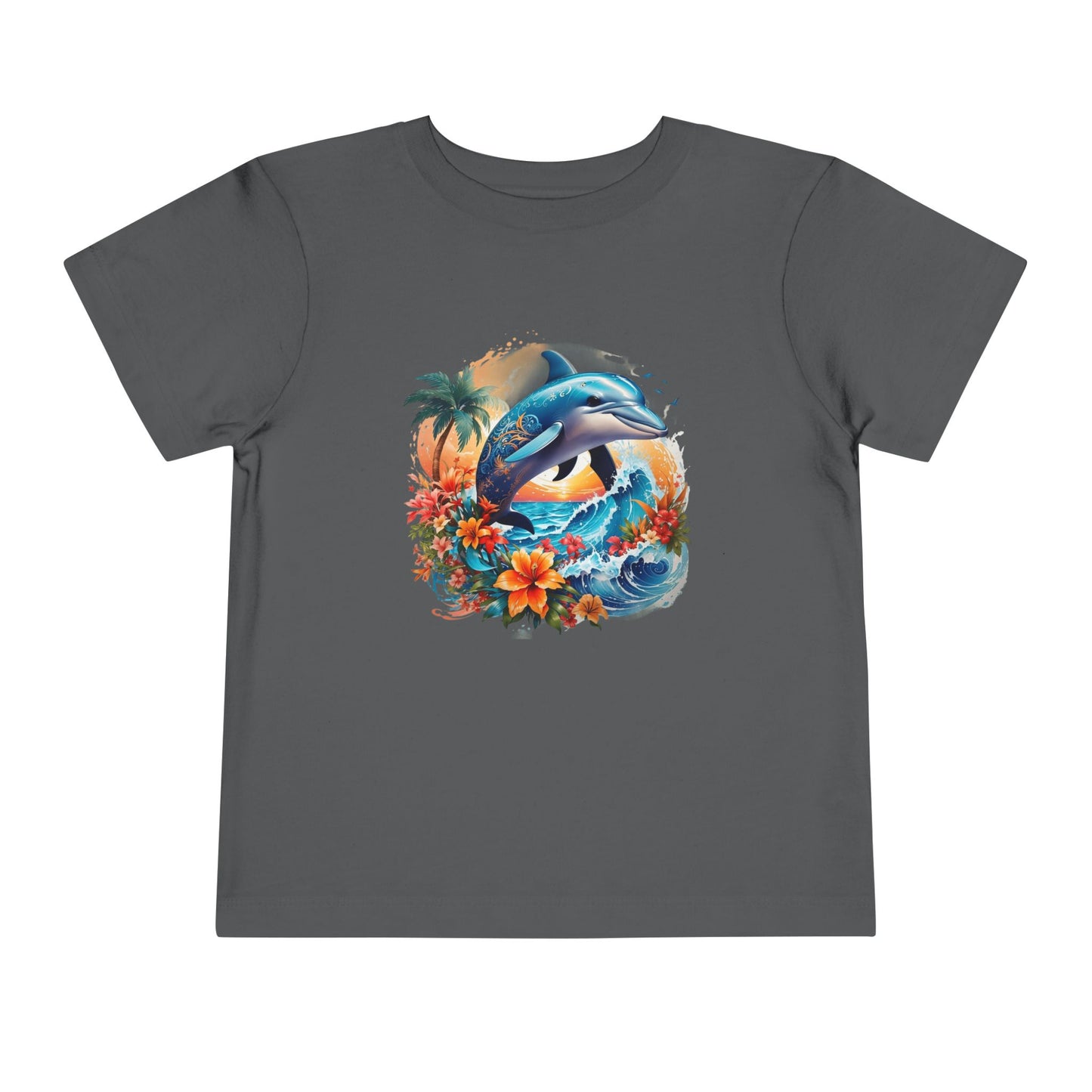 Tropical Dolphin Toddler Tee