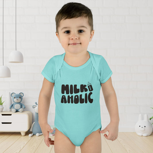 Milkaholic Infant Onesie