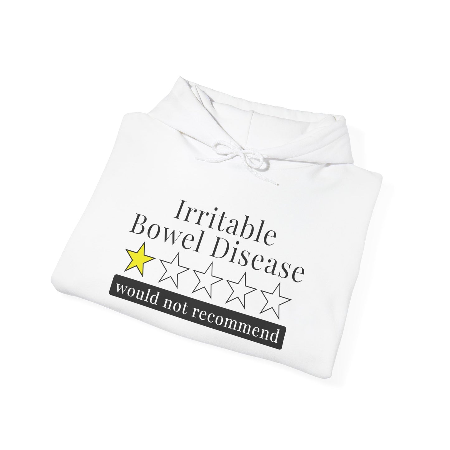Irritable Bowel Syndrome 1 Star Would Not Recommend Heavy Blend™ Hooded Sweatshirt