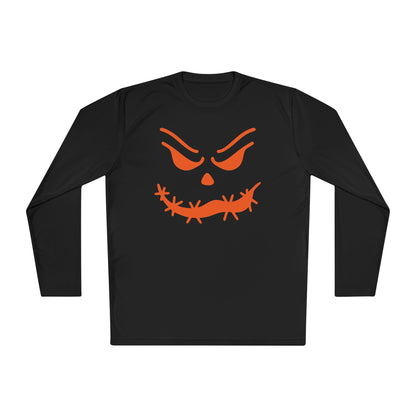 Loopy Jack-O-Lantern Adult Long Sleeve Tee