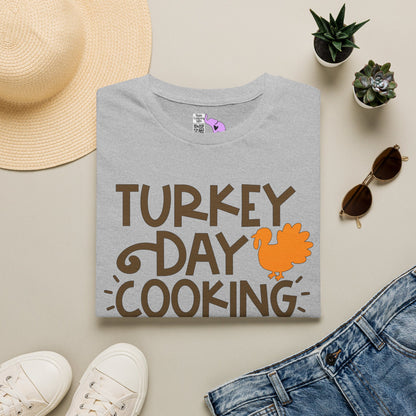 Turkey Day Cooking Crew Adult T-shirt