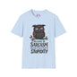 ""My Level of Sarcasm Depends on Your Level of Stupidity (Owl) Adult T-shirt