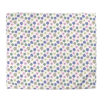 Earthbound Blooms Microfiber Duvet Cover