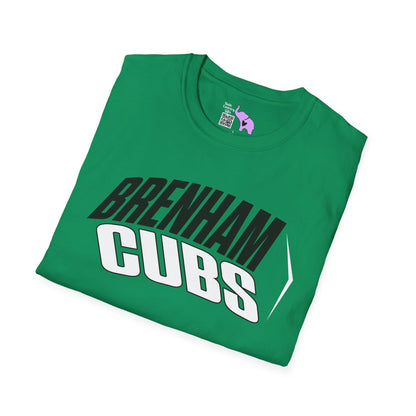 Brenham Cubs (Angled) Adult T-shirt