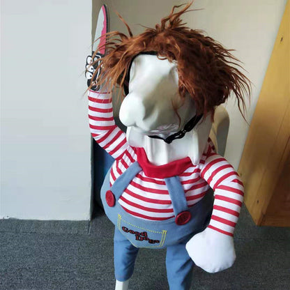 Adorable Pet Costumes Chucky, Horseman