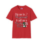 Dip Me in Peppermint & Call Me a Candy Cane Adult T-shirt