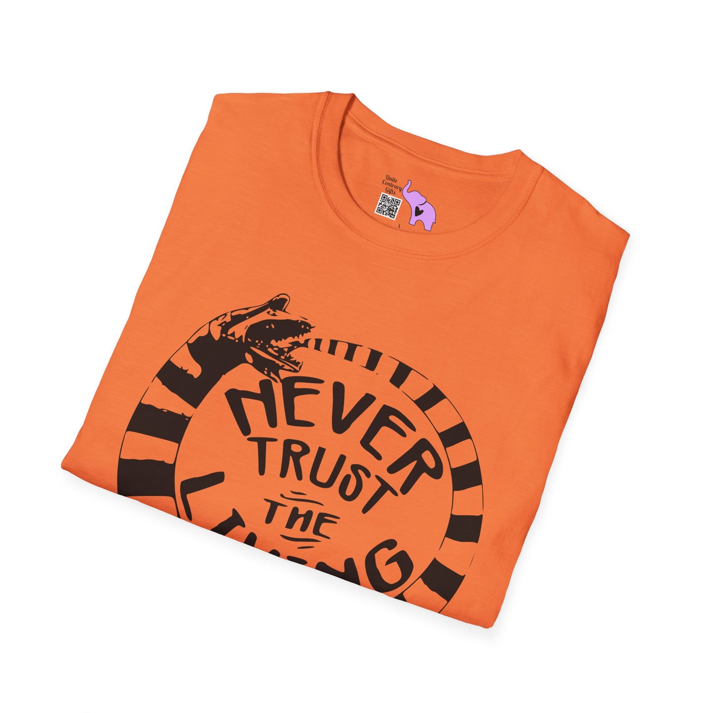 Never Trust The Living Beetlejuice Adult T-shirt