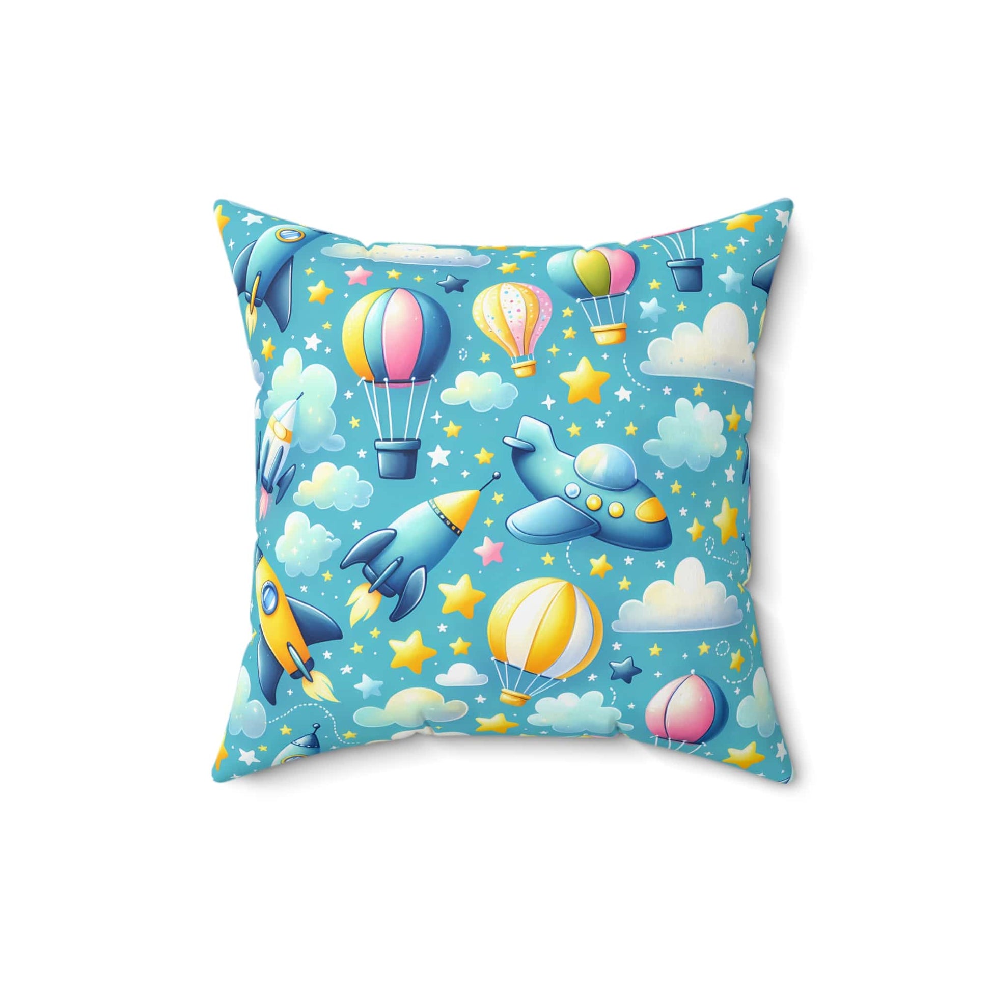 Up, Up & Away Throw Pillow