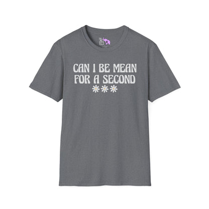 Can I Be Mean For A Second Adult T-shirt