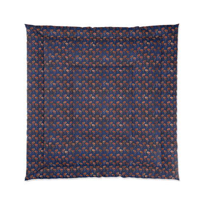 Crimson Luxe Petals Basic Bedding Set