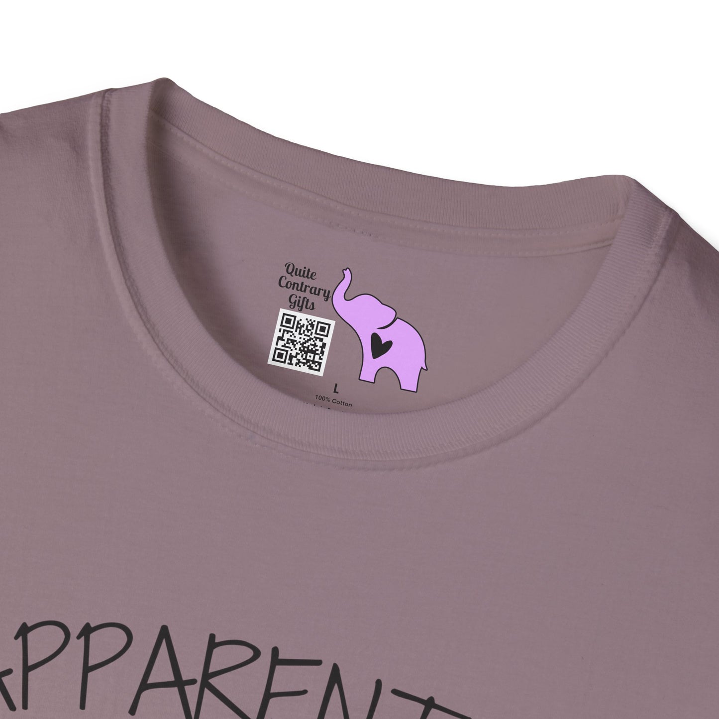 Apparently I Have An Attitude. Who Knew? Adult T-shirt