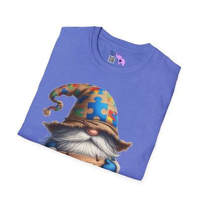 Be Kind Autism Awarness Gnome Adult T-shirt