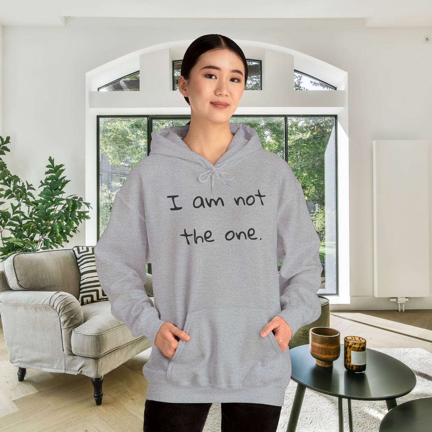 I Am Not The One Heavy Blend™ Hooded Sweatshirt