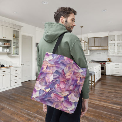 Ethereal Bloomscape Canvas Tote Bag