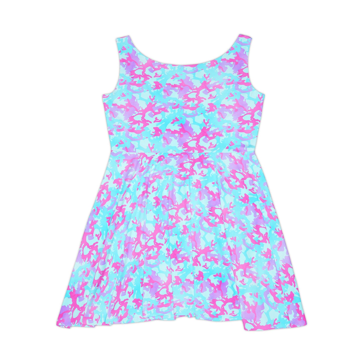 Cotton Candy Camo Women's Skater Dress