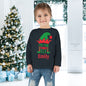 I'm The Funny Elf Personalized Toddler Long Sleeve Tee