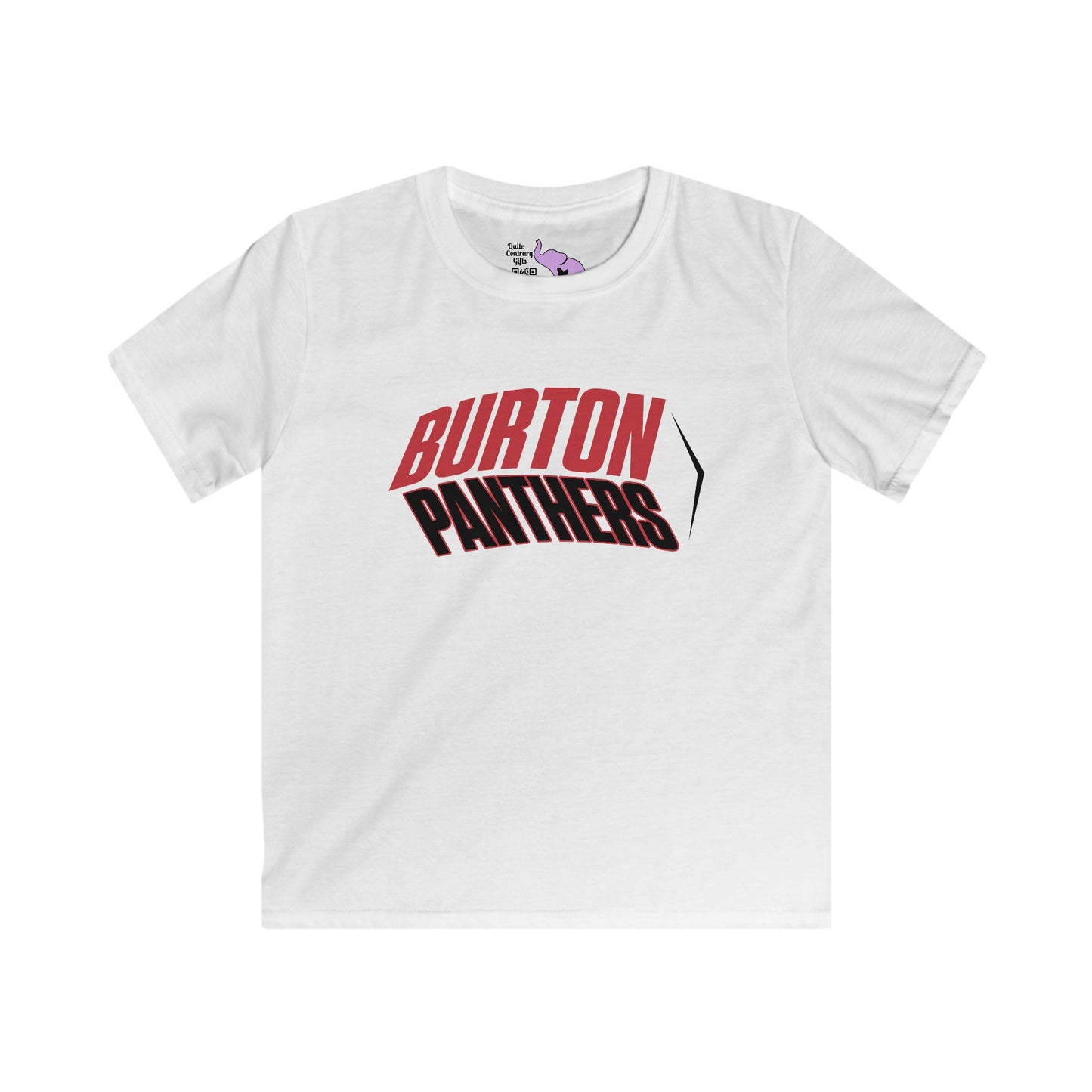 Burton Panthers (Angled) Youth Softstyle Tee