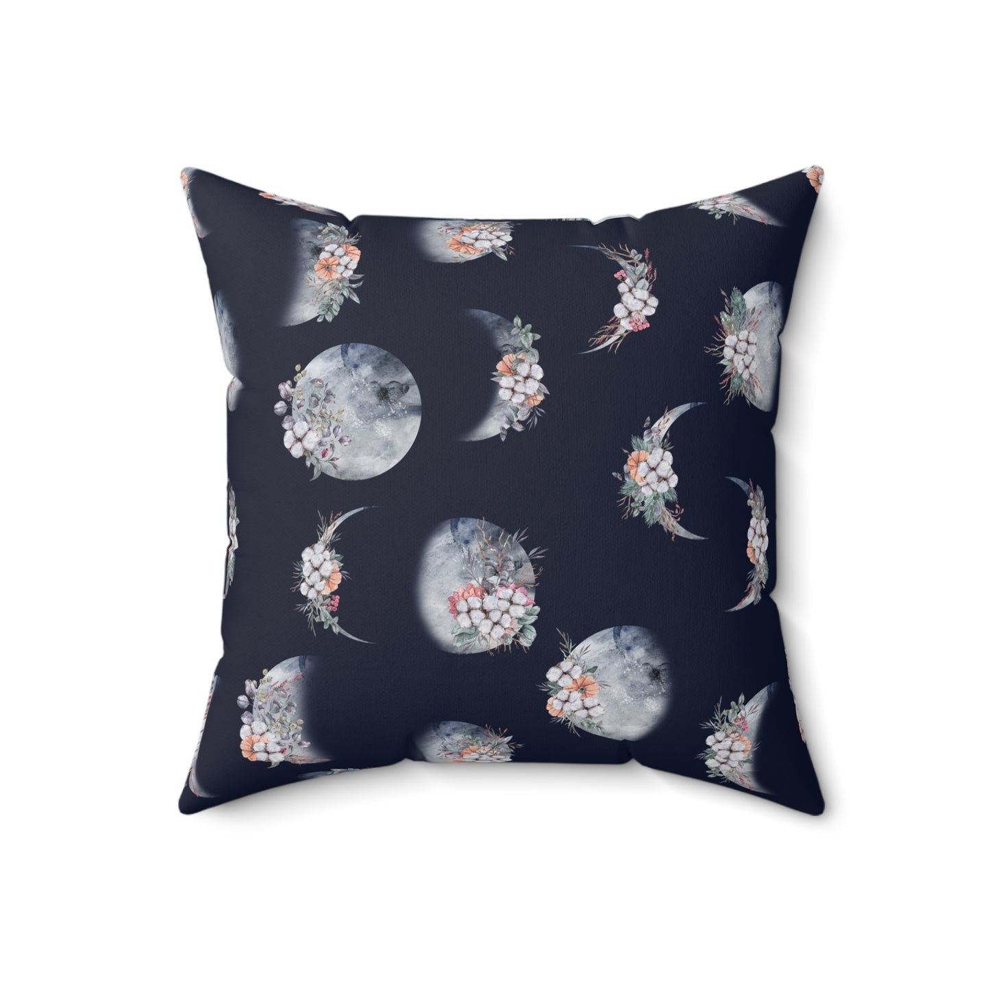 Lunar Garden Throw Pillow