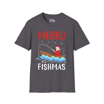 Merry Fishmas Adult T-shirt