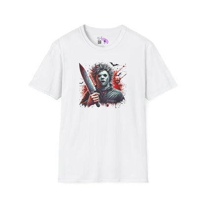 Creepy Halloween Slasher Adult T-shirt