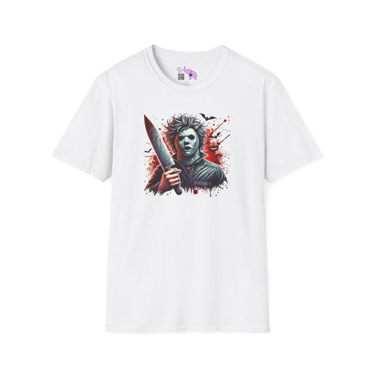 Creepy Halloween Slasher Adult T-shirt