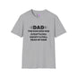 Dad-The Man Who Has Everything Except A Full Head Of Hair Adult T-shirt