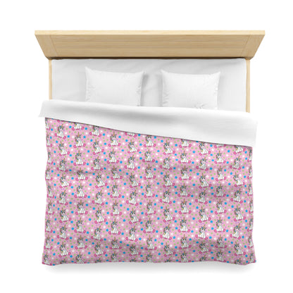 Twinkle Toes Unicorns Microfiber Duvet Cover