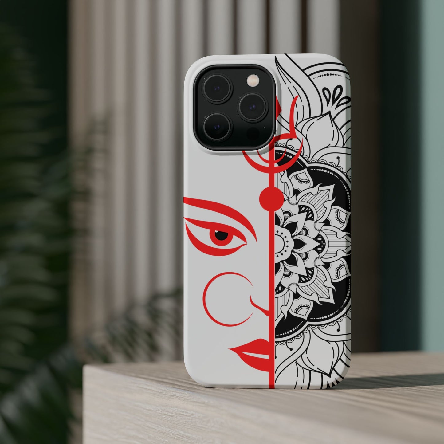 Goddess Durga Mata w/Manala MagSafe® Compatible Tough Case for iPhone