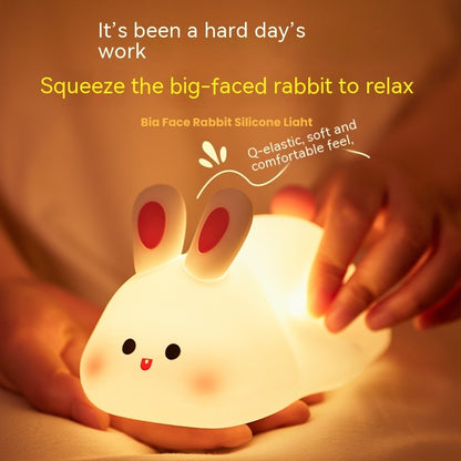 Bunny Rabbit Silicone LED Night Light Touch Sensor