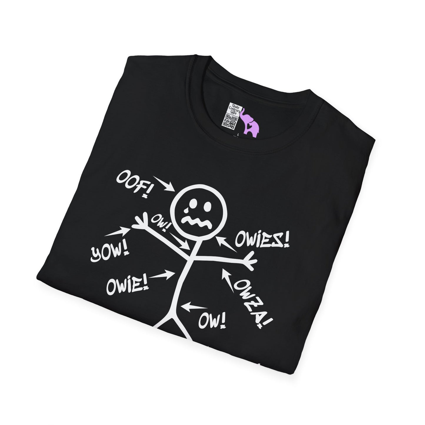 Ow! It All Hurts Adult T-shirt