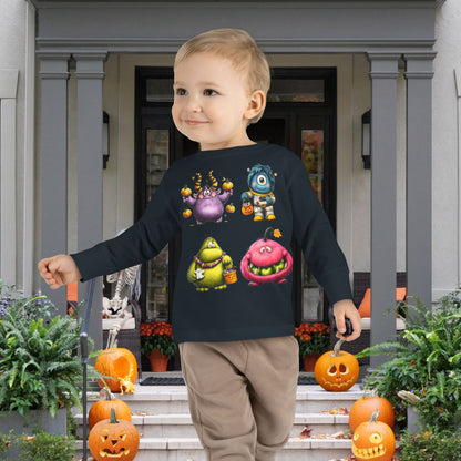 Monster Mayhem Toddler Long Sleeve Tee