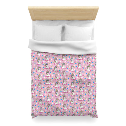 Twinkle Toes Unicorns Microfiber Duvet Cover