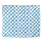 Cozy Blue Checkered Microfiber Duvet Cover