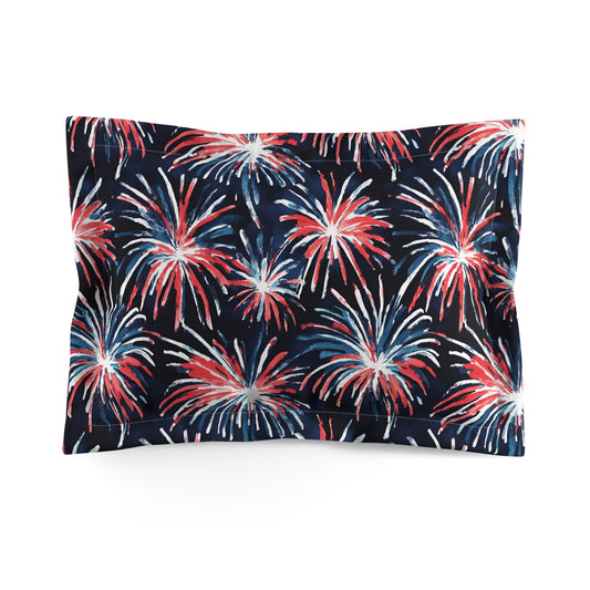 Rocket's Red Glare Microfiber Pillow Sham
