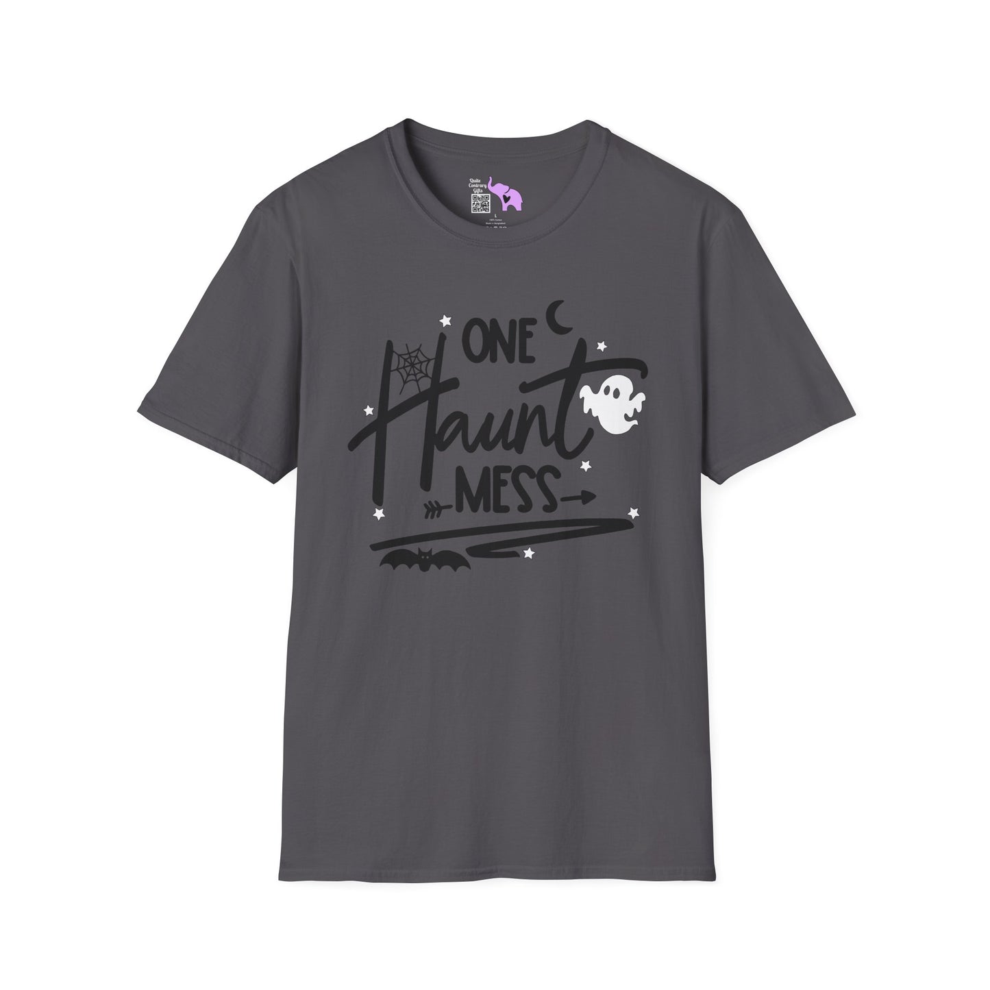 One Haunt Mess Adult T-shirt