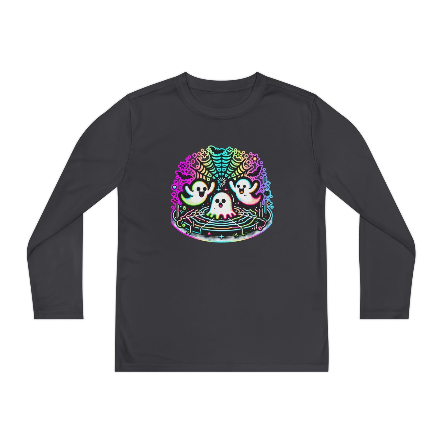 Neon Boo Youth Long Sleeve Tee
