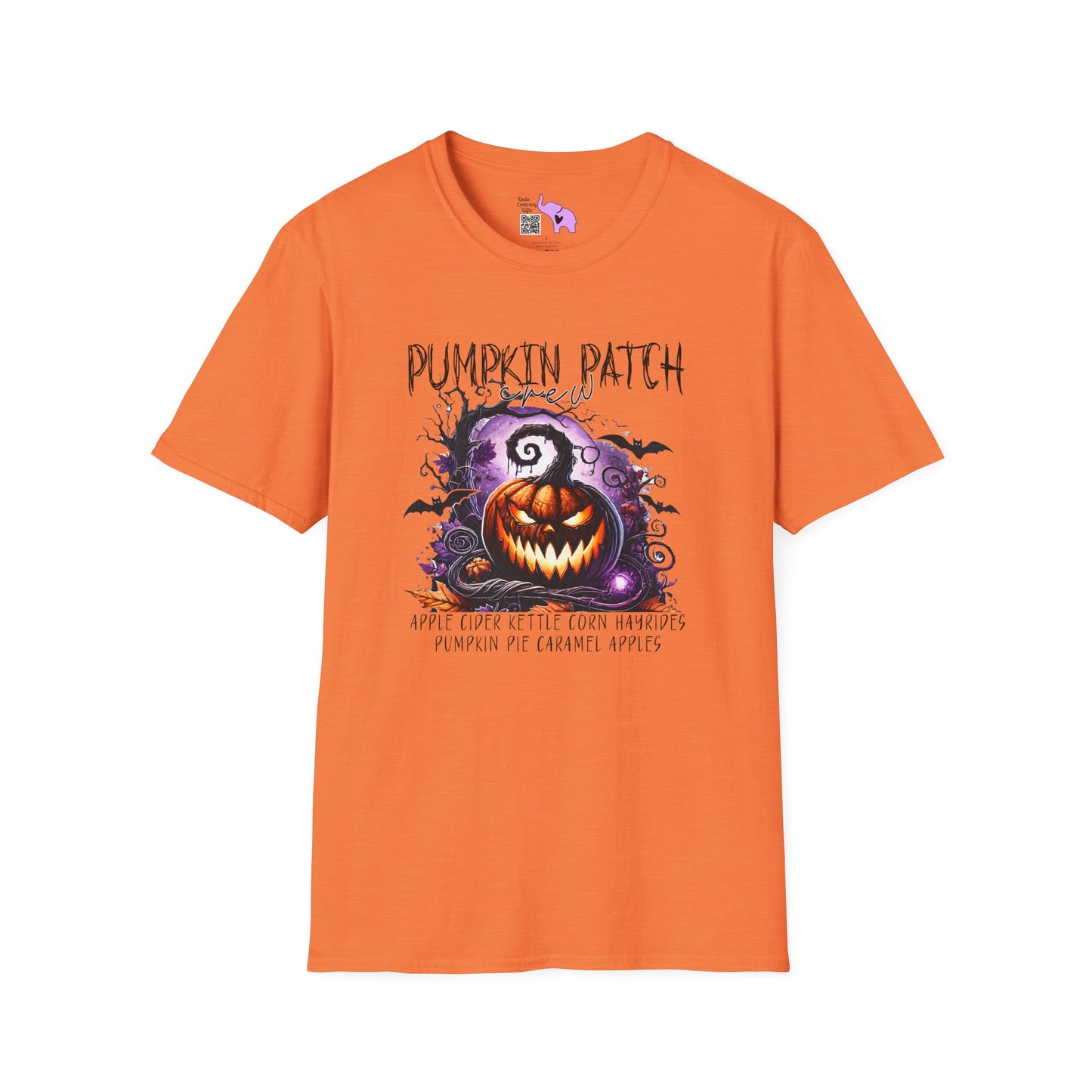 Spooky Pumpkin Patch Adult T-shirt