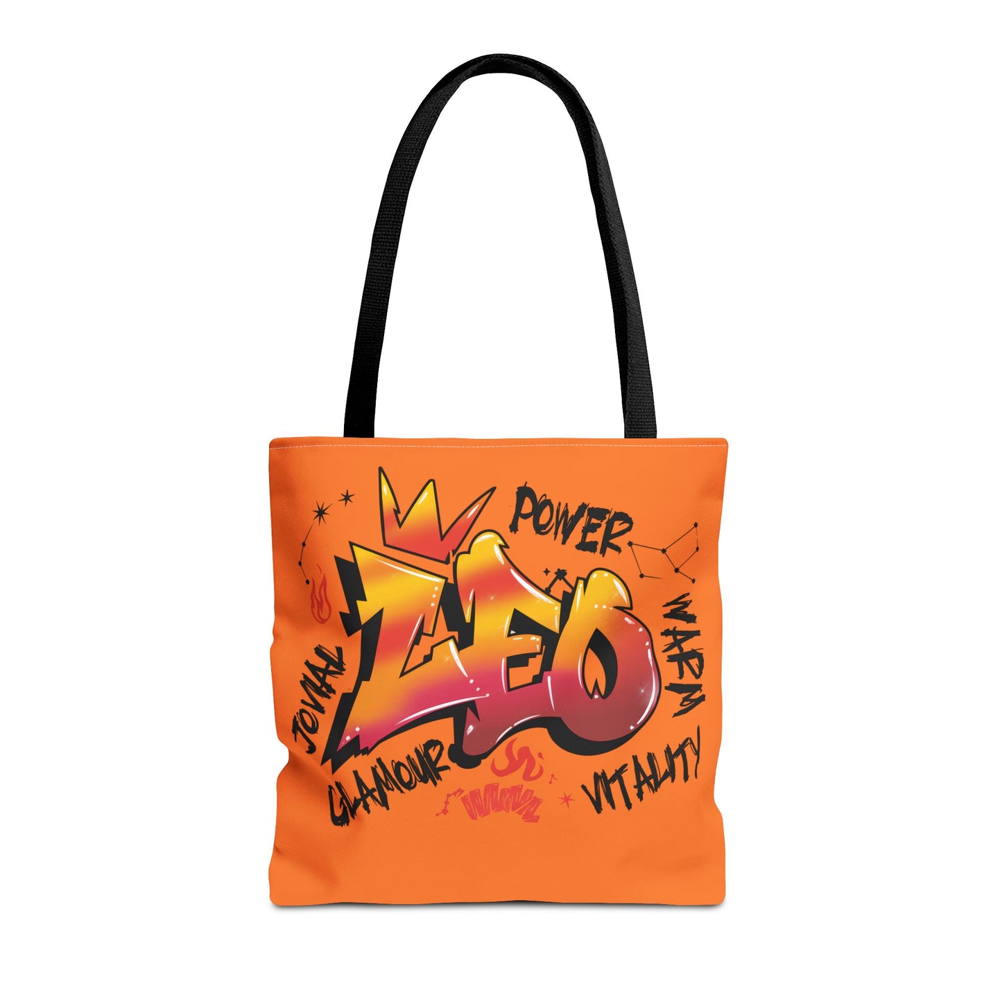 Leo Street Art Canvas Tote Bag