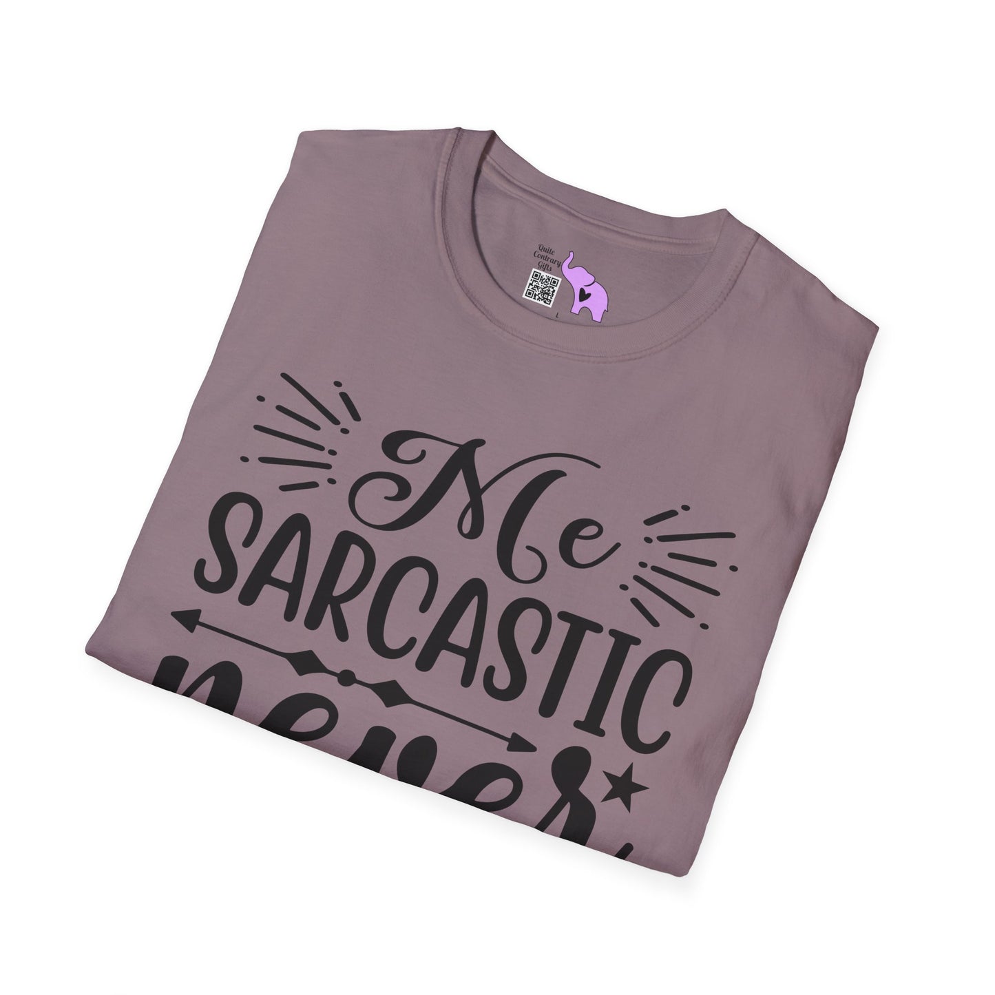 Me Sarcastic Never Adult T-shirt