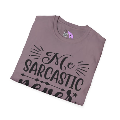 Me Sarcastic Never Adult T-shirt