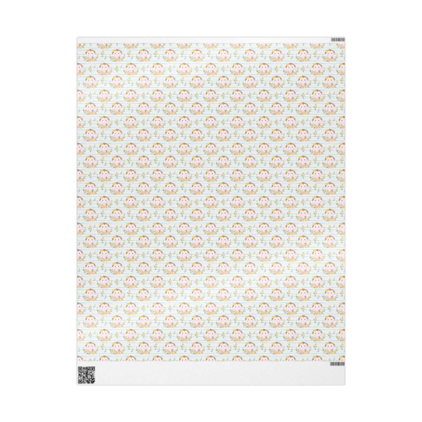 Monkeys in Bloom Wrapping Paper