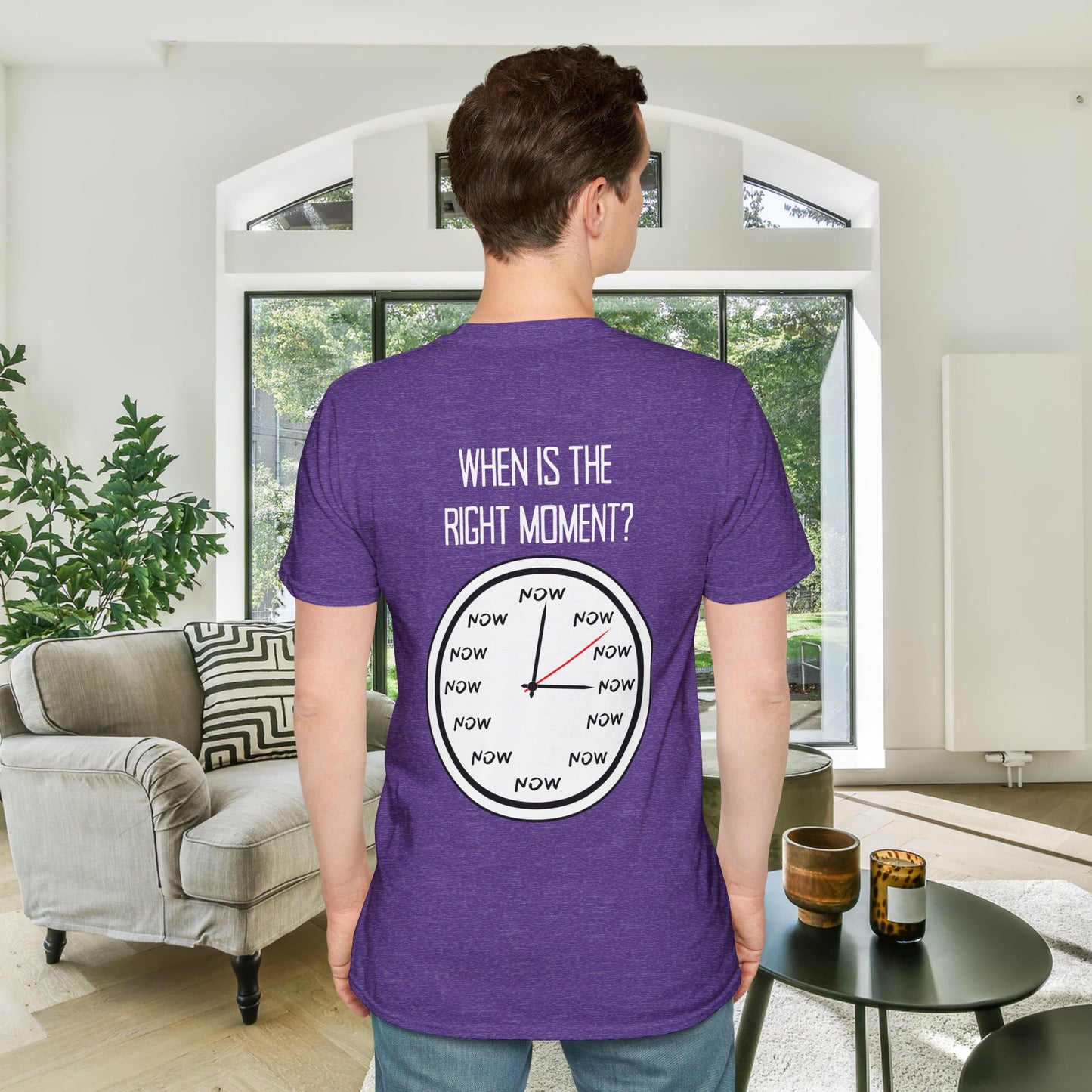 The Moment is Now Adult T-shirt