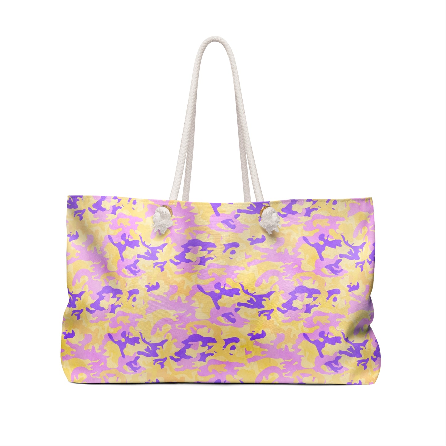 Peach Sorbet Camo Weekender Bag